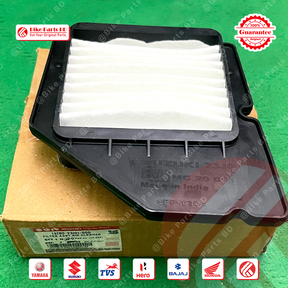 Air filter for Suzuki Hayate bike.