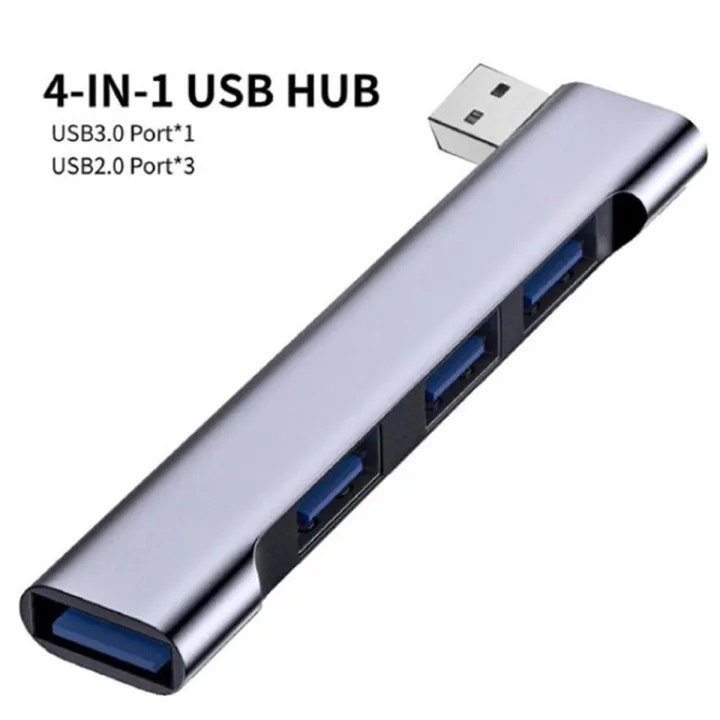 PD High Speed USB-C USB HUB Wide Using USB3.0 5Gbps Portable Type-C Docking Station 4 In 1 USB Hub For Computer Accessories Cherry Super | Price in BD_img_0