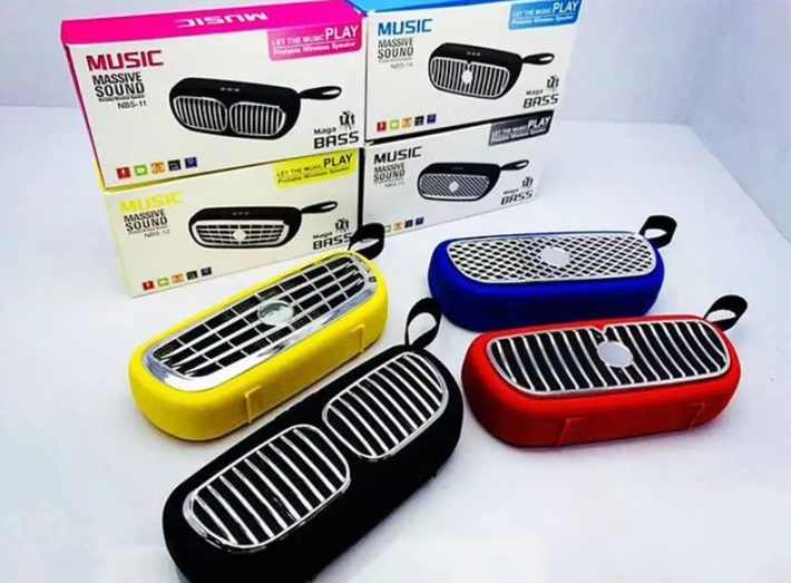 Mini Music massive Bluetooth Portable Speaker NBS-14 Massive Audio Bass TF/USB/FM/BT Compatile | Price in BD_img_0