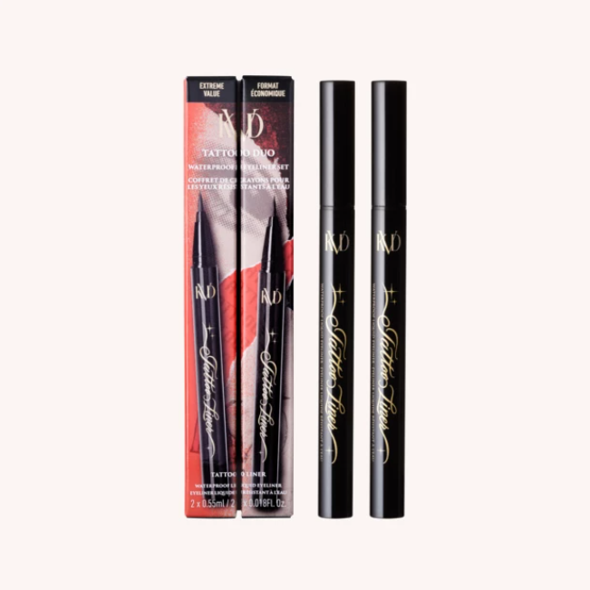 KVD Beauty Tattoo Liner Duo Waterproof Liquid Eyeliner Set (COS984)