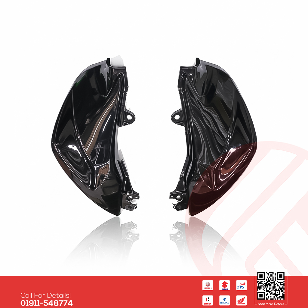 Tanky Box for Suzuki Gixxer (Old Model-Black Color) bike.