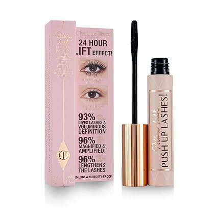 Charlotte Tilbury Pillow Talk Push Up Lashes Mascara - Super Black (COS142)