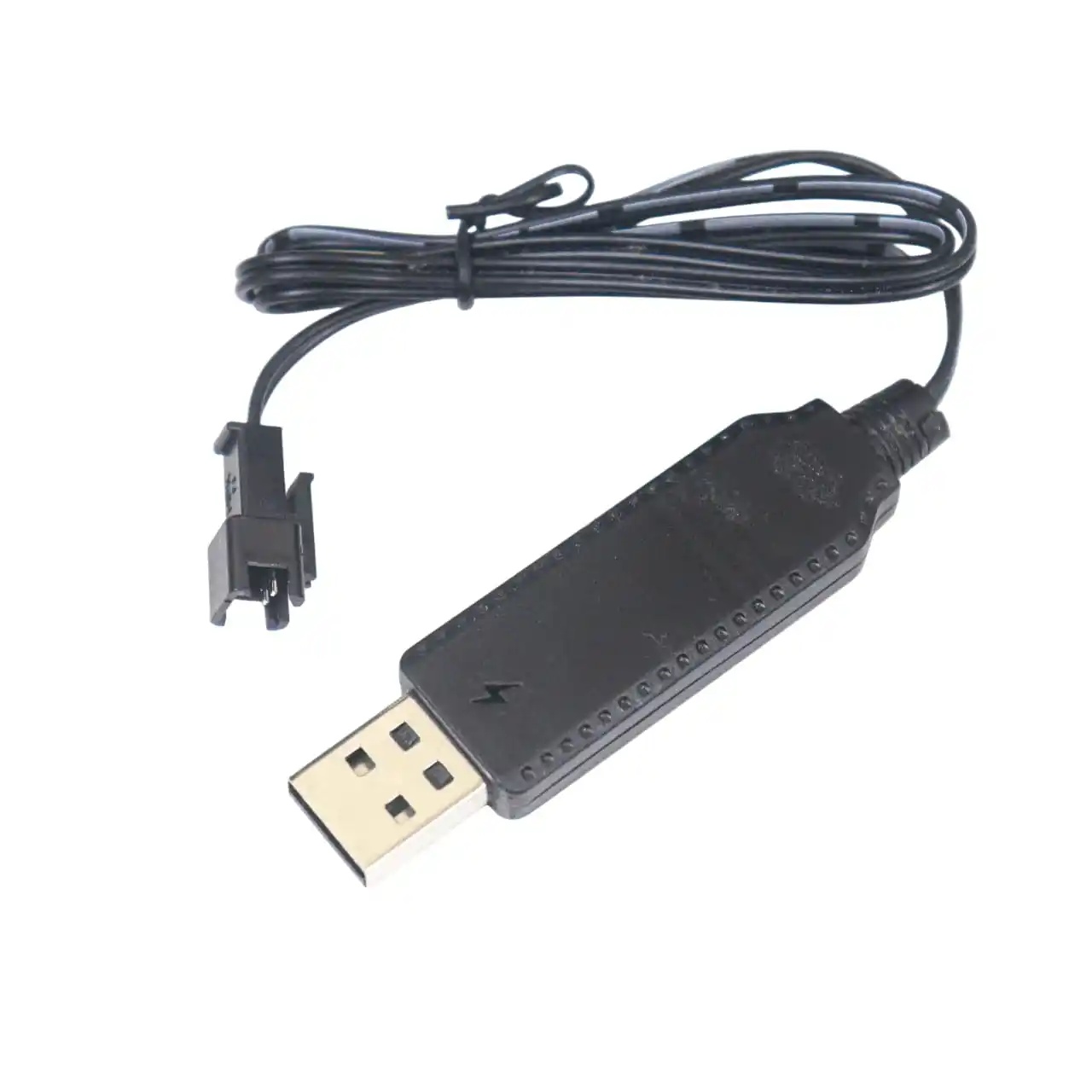 Universal SM-2P LED Indicator Charger Cable – 3.7V USB Charger for Li-ion, NiMH & NiCd Batteries