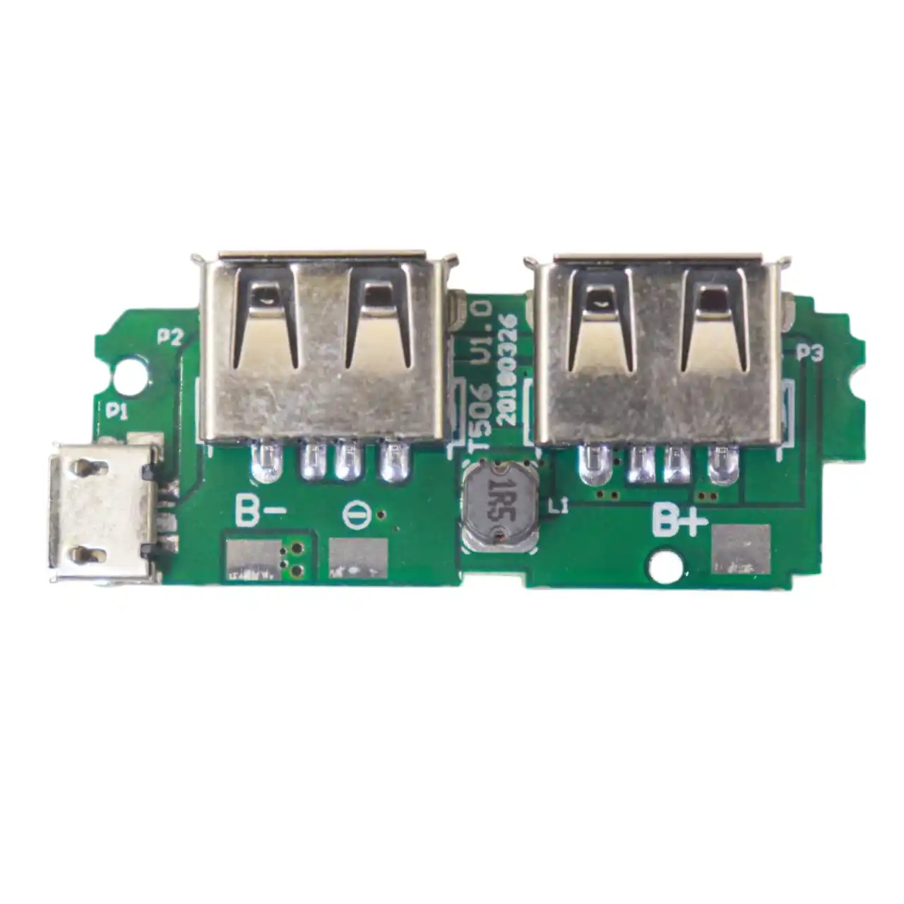 Dual USB Power Bank Circuit