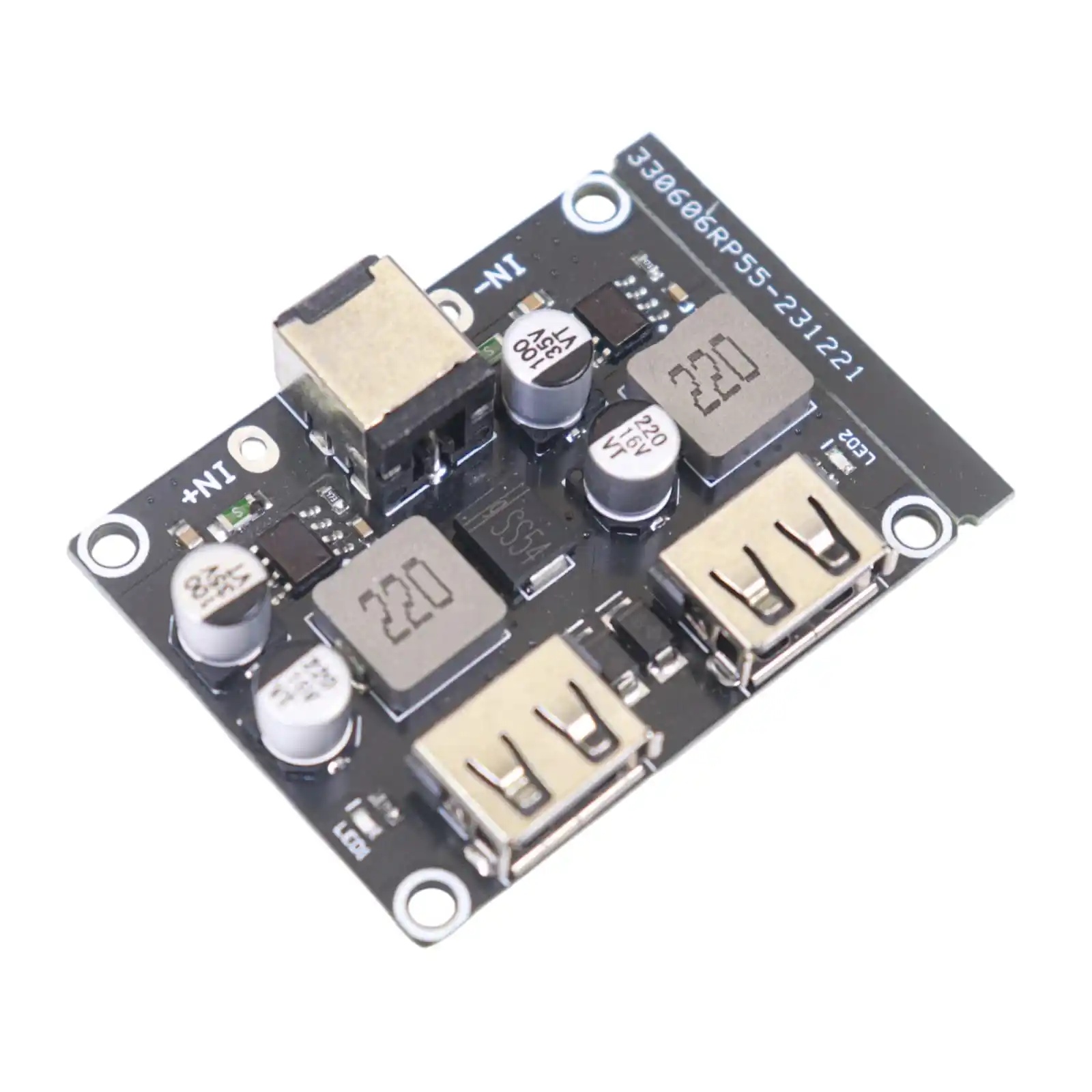2 Channel USB QC3.0 QC2.0 DC-DC Buck Converter Step Down