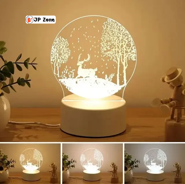 3D deer lamp_img_1