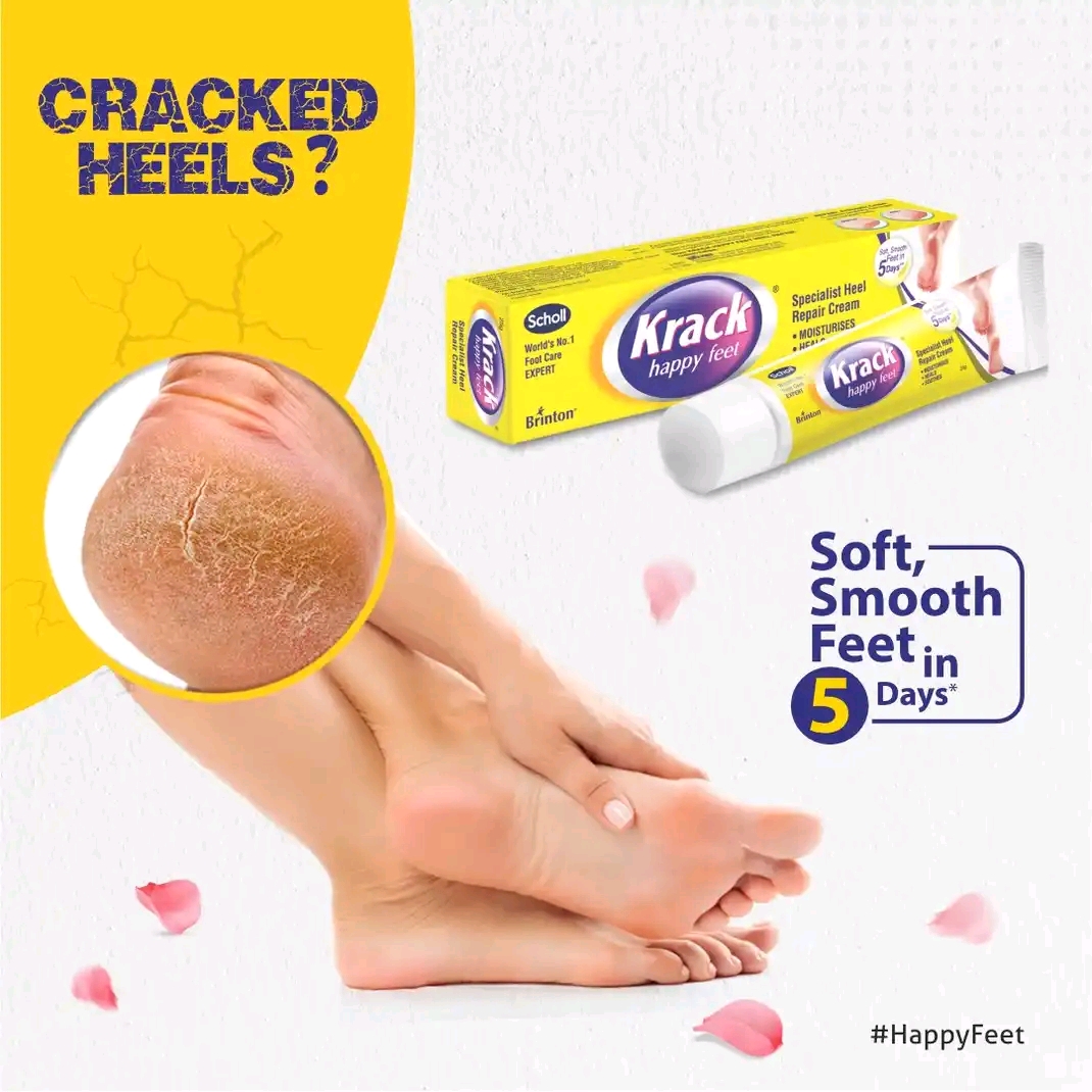 Krack Happy Feet Heel RepairNet Weight: 30gm