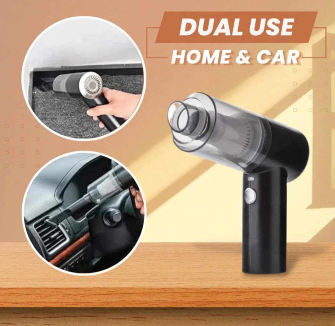 2 in1 Portable & Rechargeable Vacuum Cleaner
