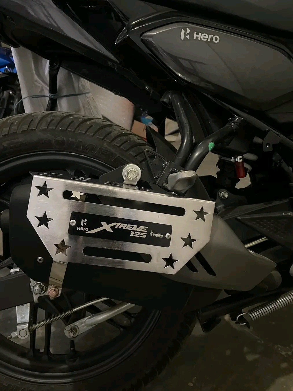 Premium SS Star Silencer Gourde For Hero Xtream 125R_img_2