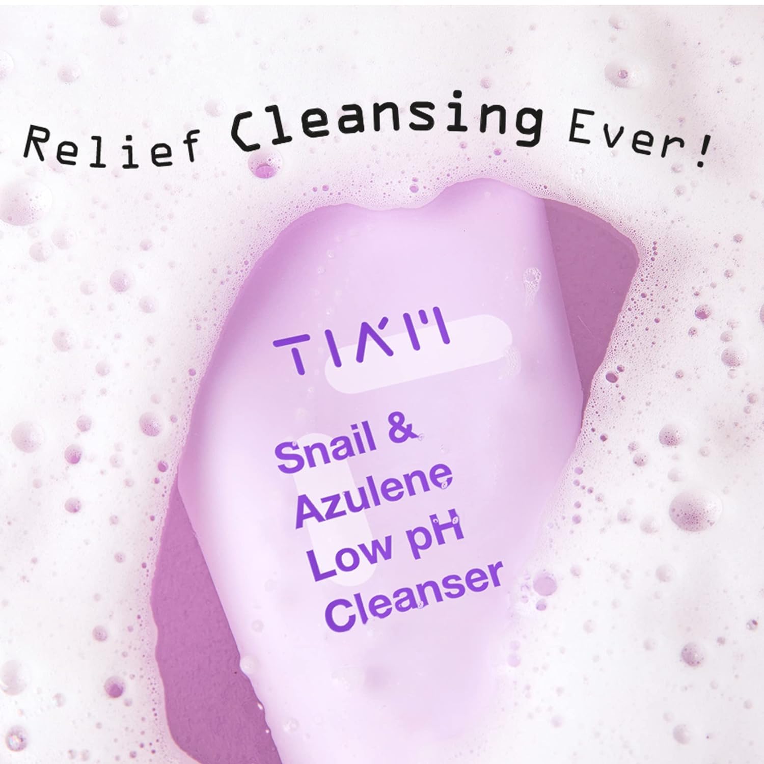 TIAM - Snail & Azulene Low pH Cleanser (200ml) thumbnail 2