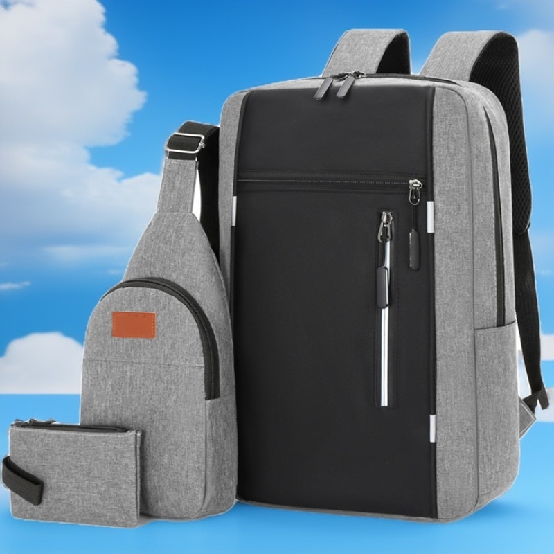 3 Pics Bag Combo Pack (Ash)_img_1