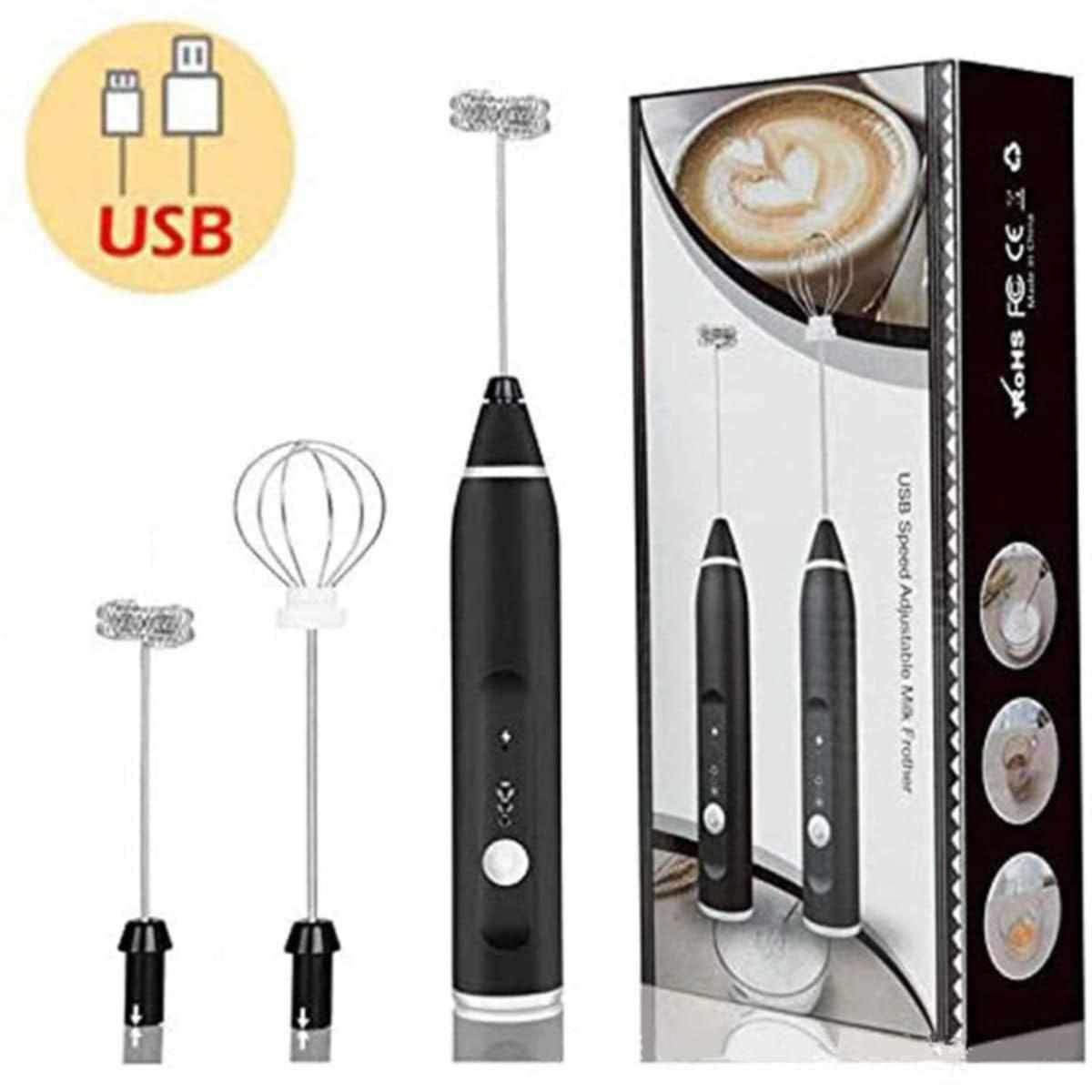 2 in 1 Electric Coffee Mixer Rechargeable