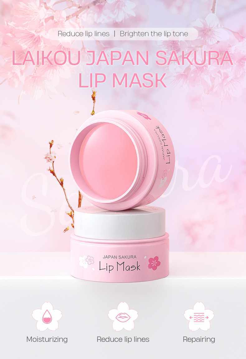 Japan sakura lip mask