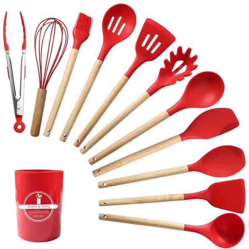 12 pieces of silicone kitchen cookware utensils_img_2