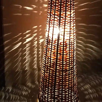 Eco Friendly Bamboo Stand Lamp for Natural Home Decor_img_2