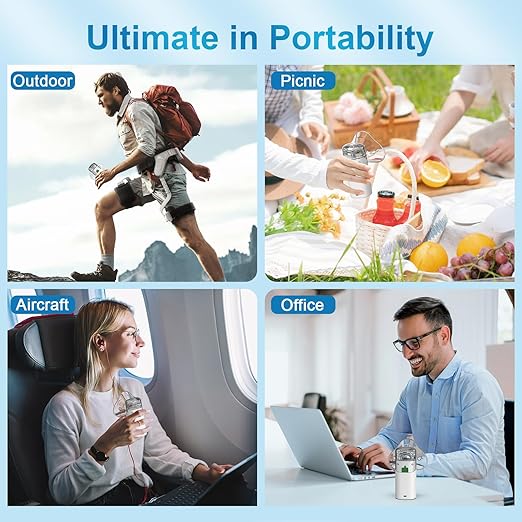 Portable Mini Handheld Mesh Nebulizer Machine-JSL-W302_img_7