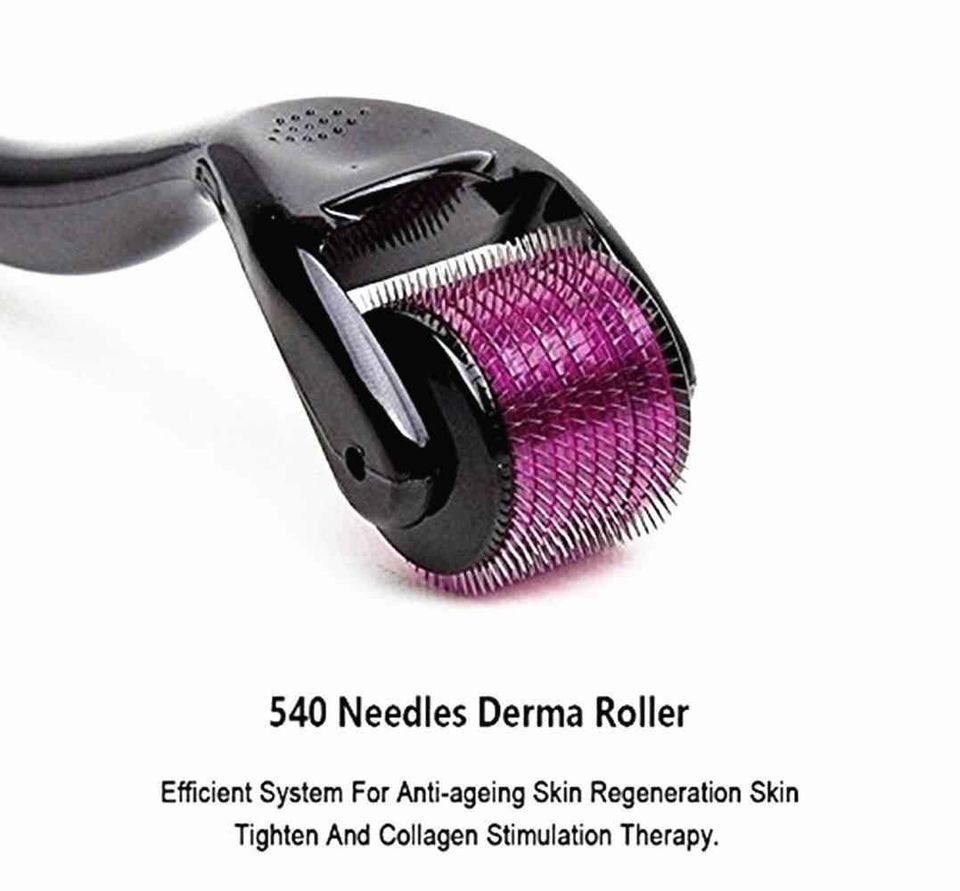 Derma Roller System 540 Needles Derma for Face and Skin Care - 0.75mm_img_4