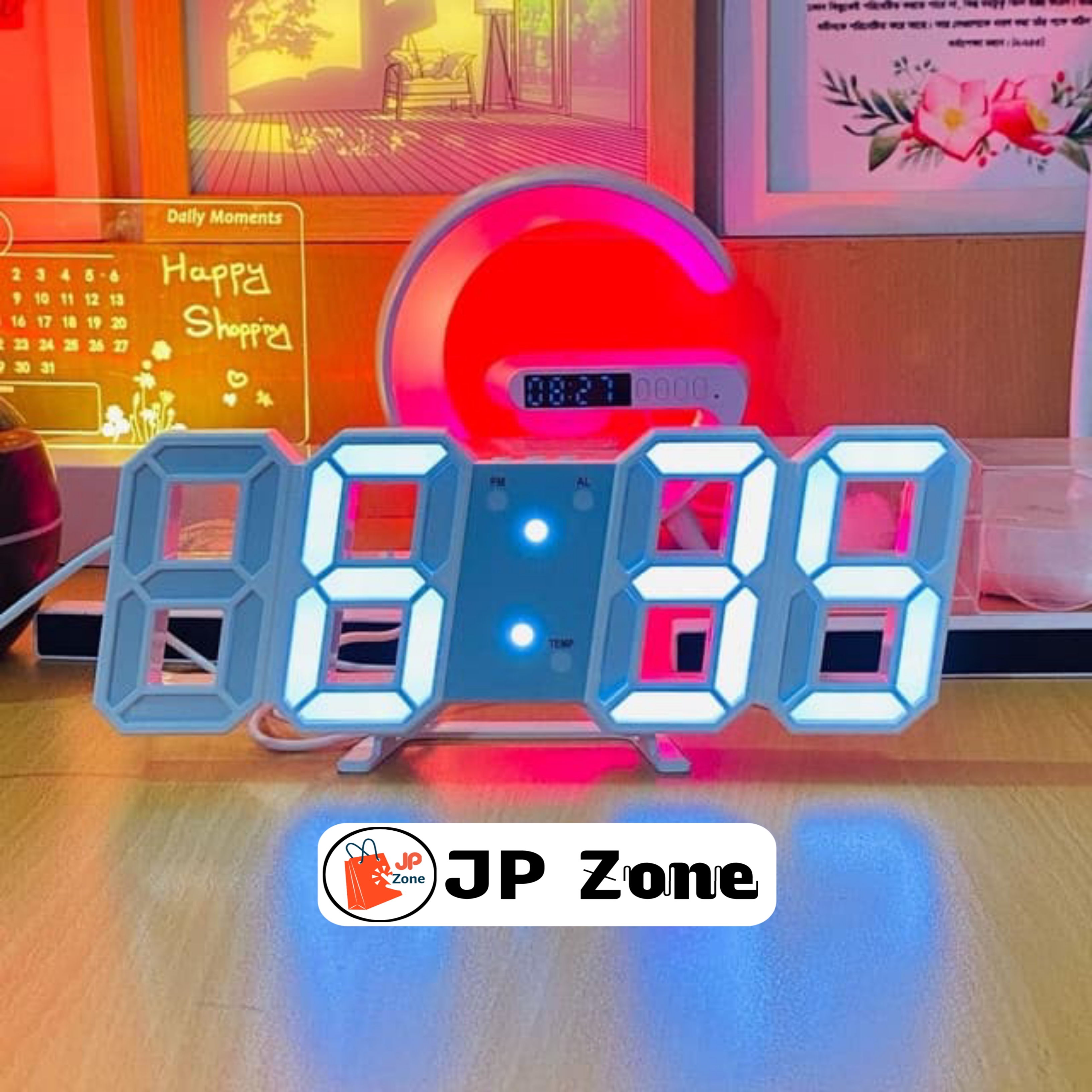 3D LED Digital Clock