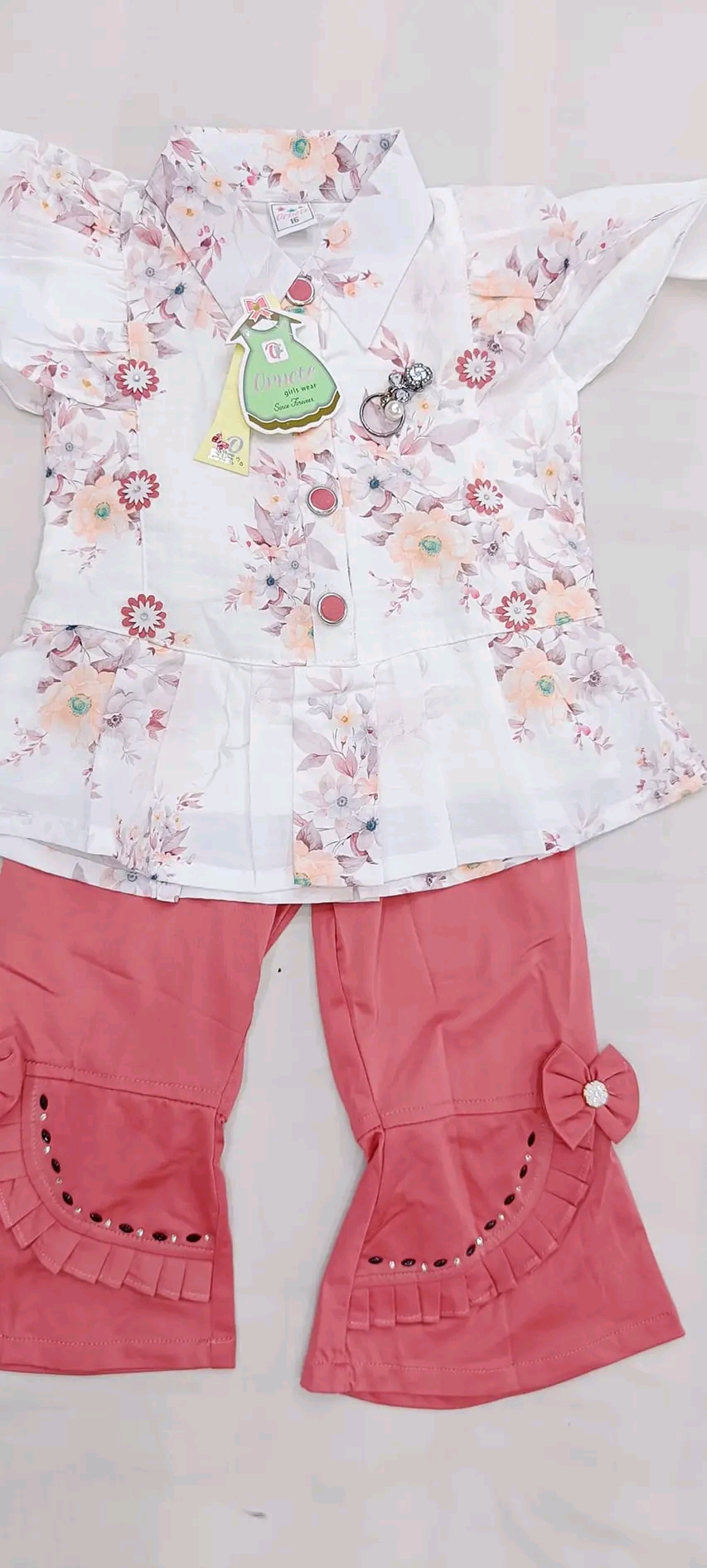 Stylish Floral Party Frock