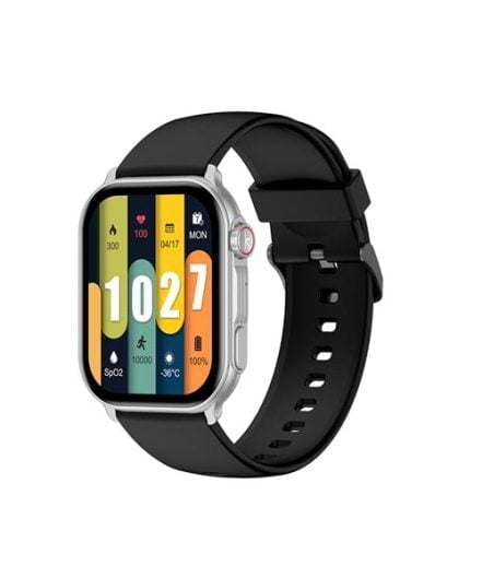 Kieslect KS Pro Calling Smart Watch With 2.01″ Amoled Display (With Extra Strap+ Protector)