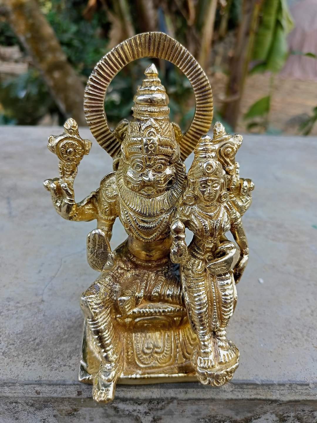পিতলের নৃসিংহদেব - Image 4