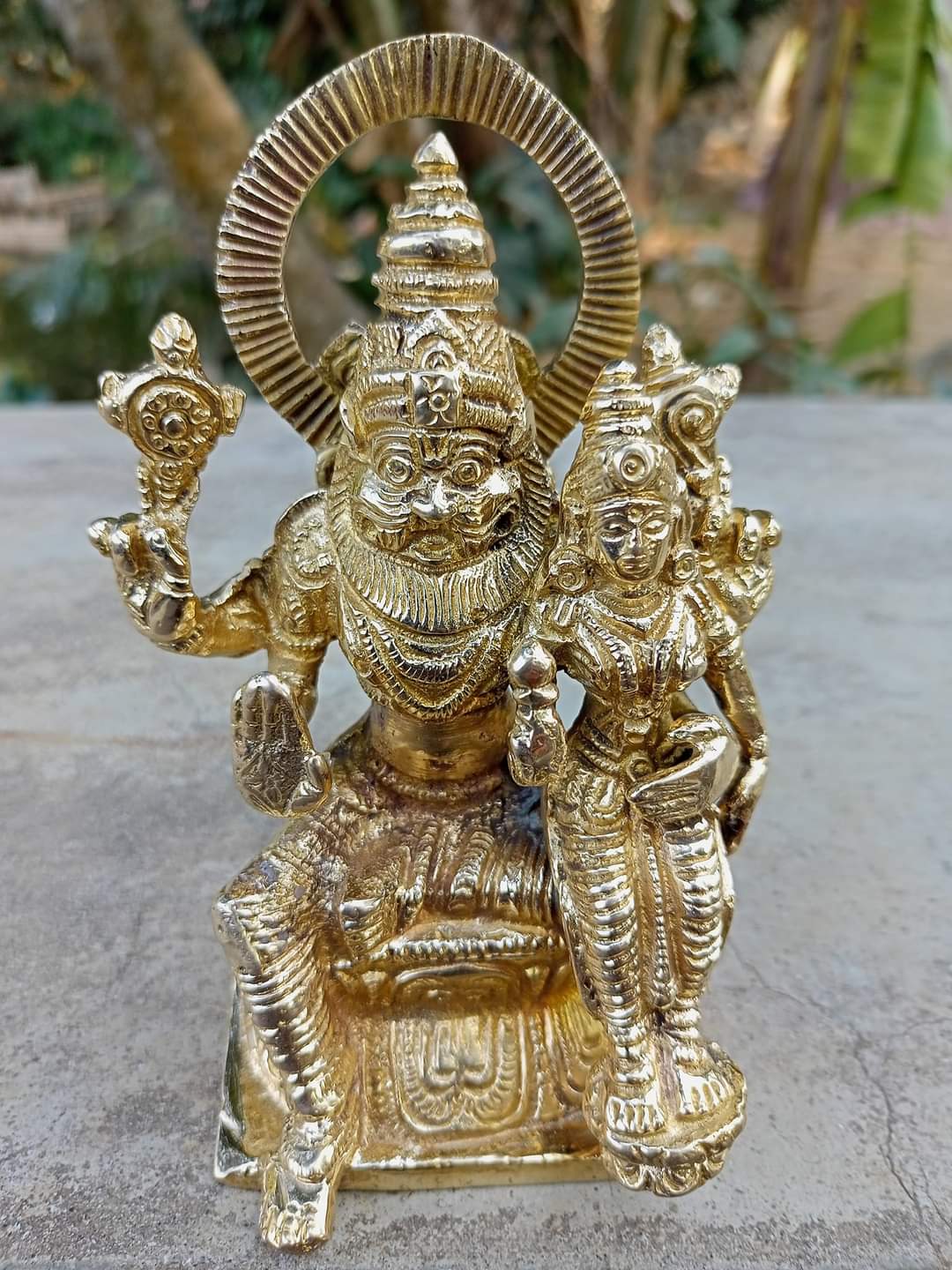 পিতলের নৃসিংহদেব - Image 9