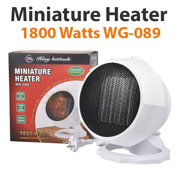 Miniature Room Heater 1800 Watts WG-089