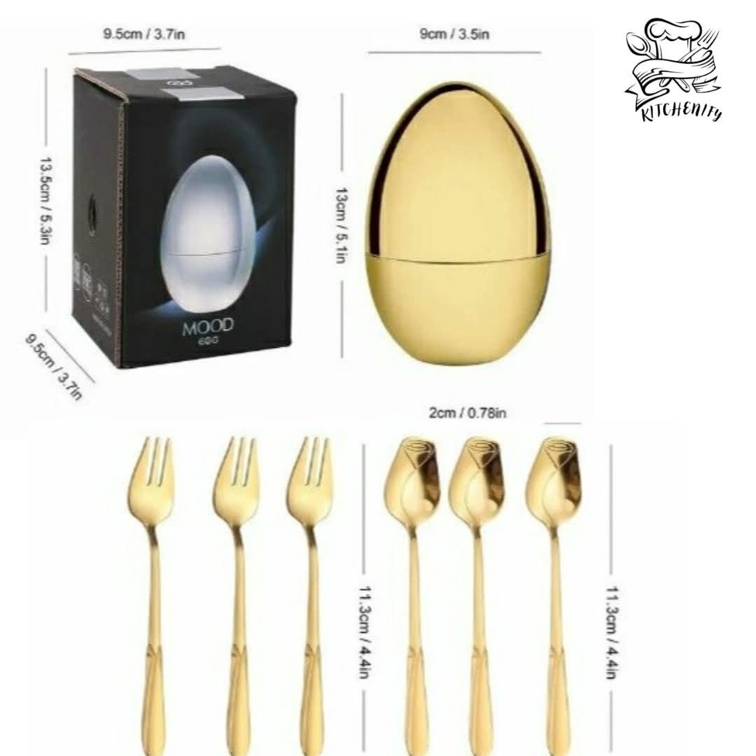 Egg themed 24 piece Cultery Set_img_6