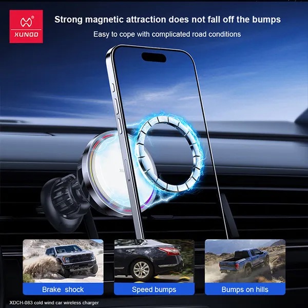XUNDD XDCH-083 Car Wireless Charger Combo_img_0