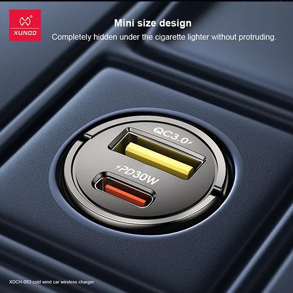XUNDD XDCH-083 Car Wireless Charger Combo_img_1