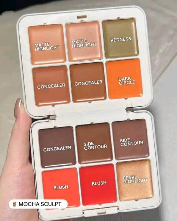 Sheglam All About That Face Multifunctional Face Palette-Mocha Sculpt