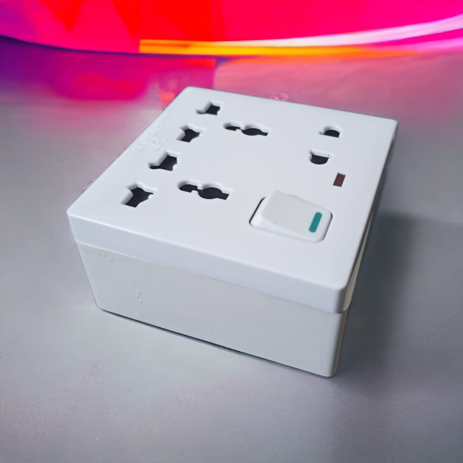 Multi-Plug Switch or Multi-Functional Switch Sockets