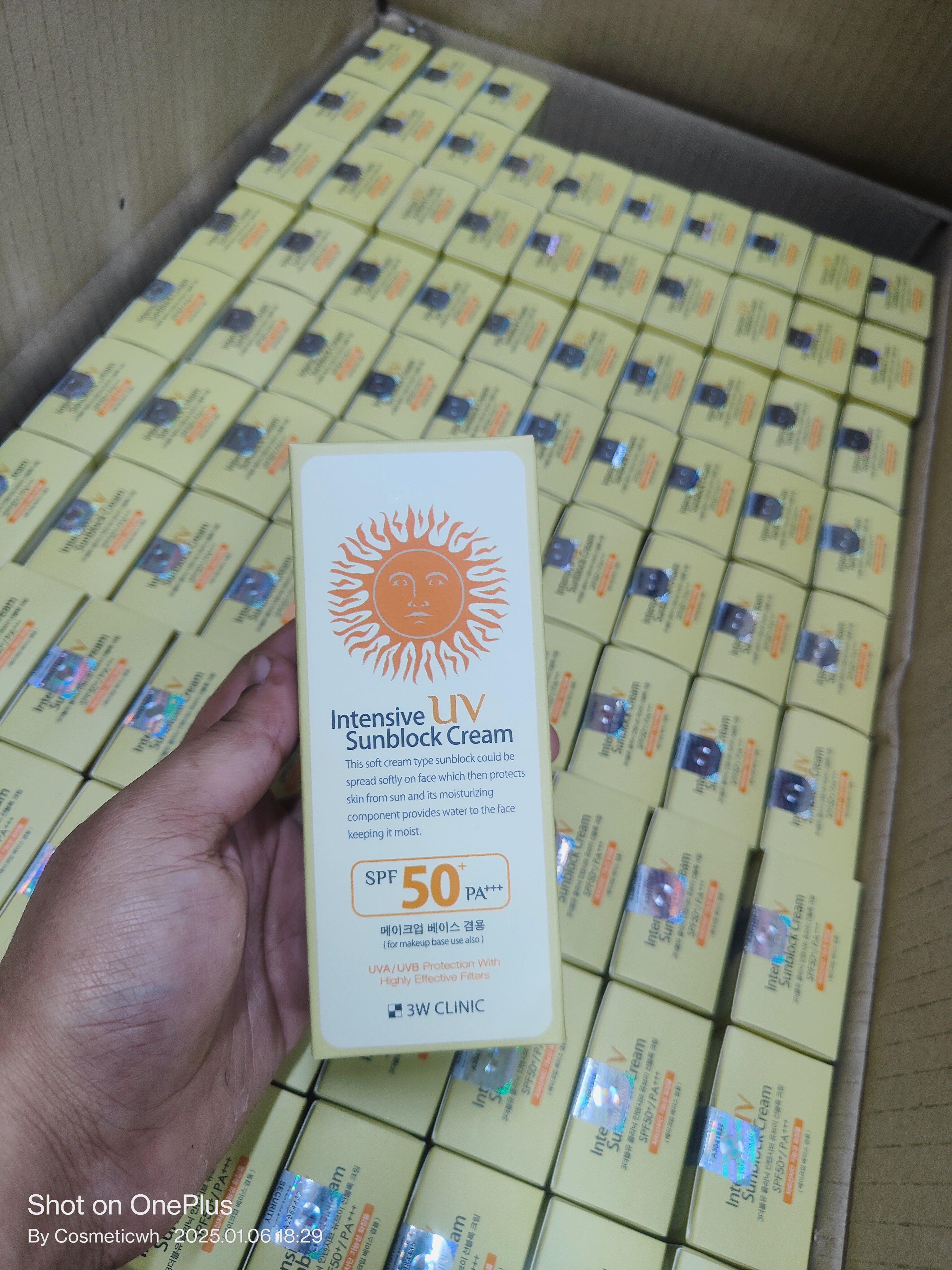 3w clinic uv Sunscreen Cream_img_2
