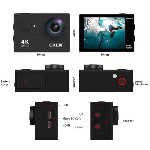 EKEN H9R Action Camera With Accessories_img_1