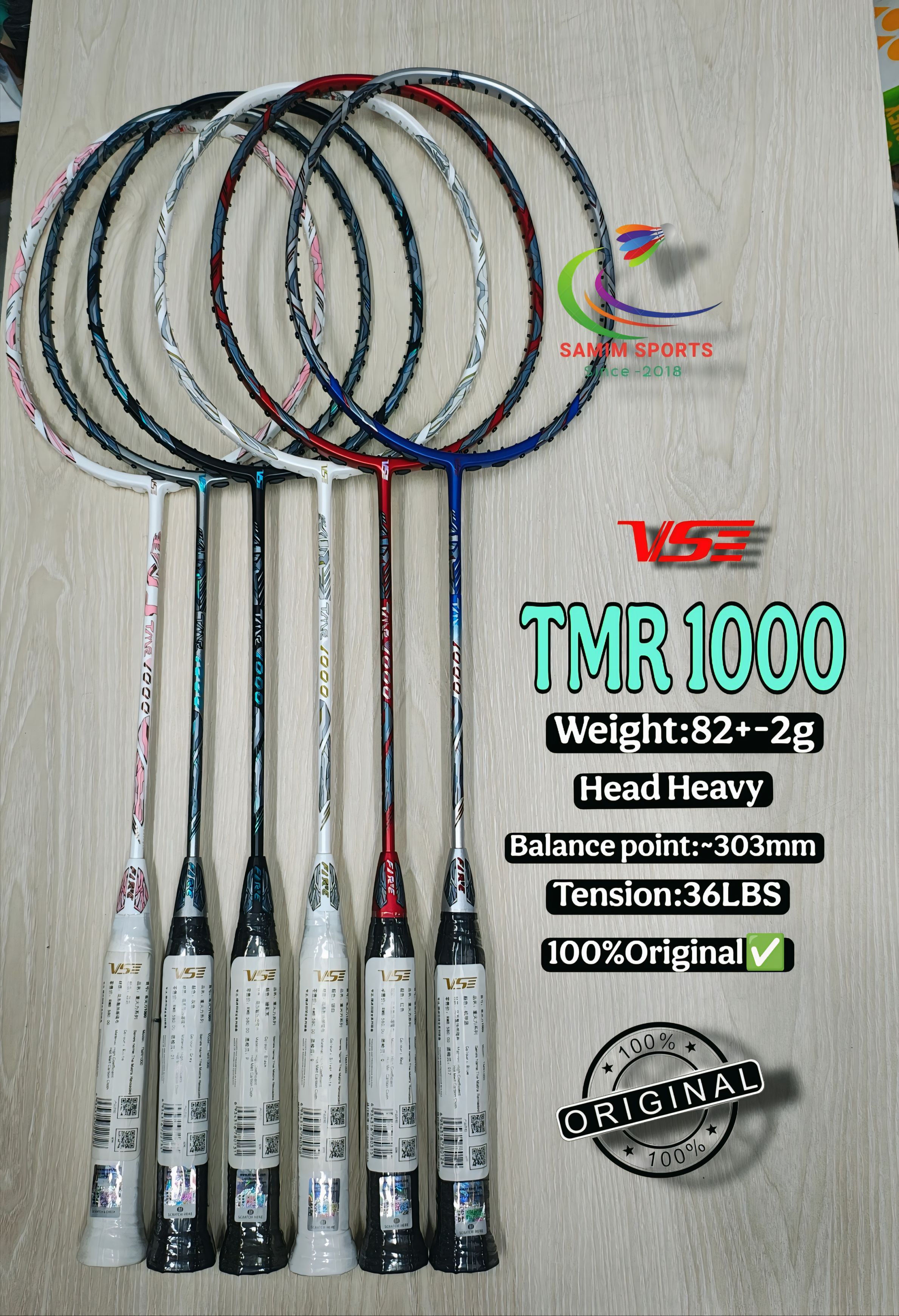 MAX　4U Vse Tmr 1000 Fire Power Badminton Racket | SAMIM sports