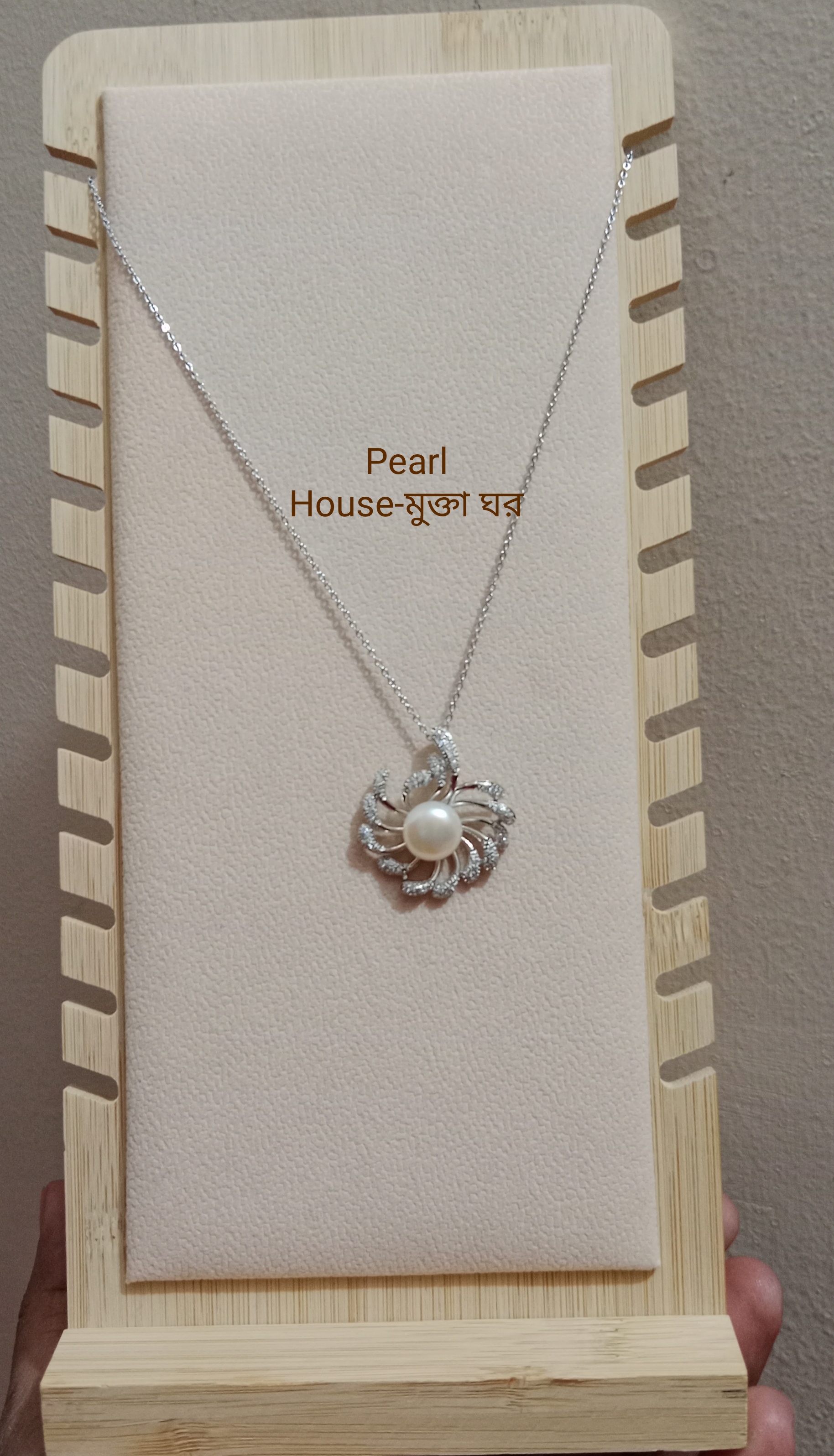 Exclusive Pearl Silver plating Pendent_img_2