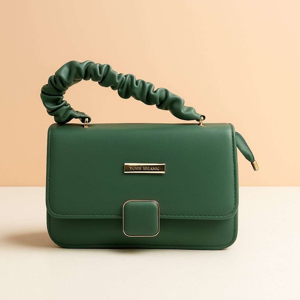 Emerald Luxe Handbag