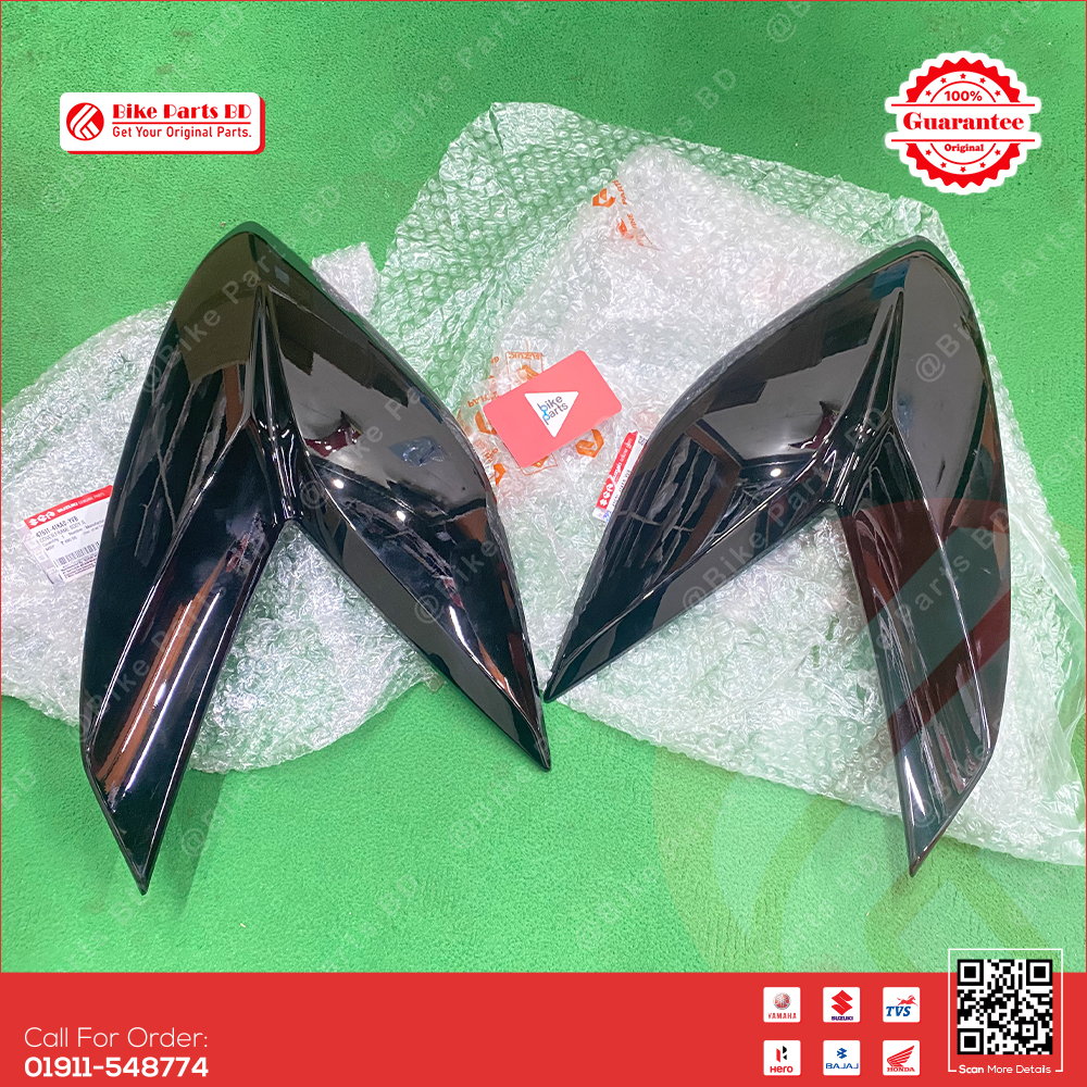 Tanky Kan for Suzuki Gixxer Fi Abs (Black-Color) bike.
