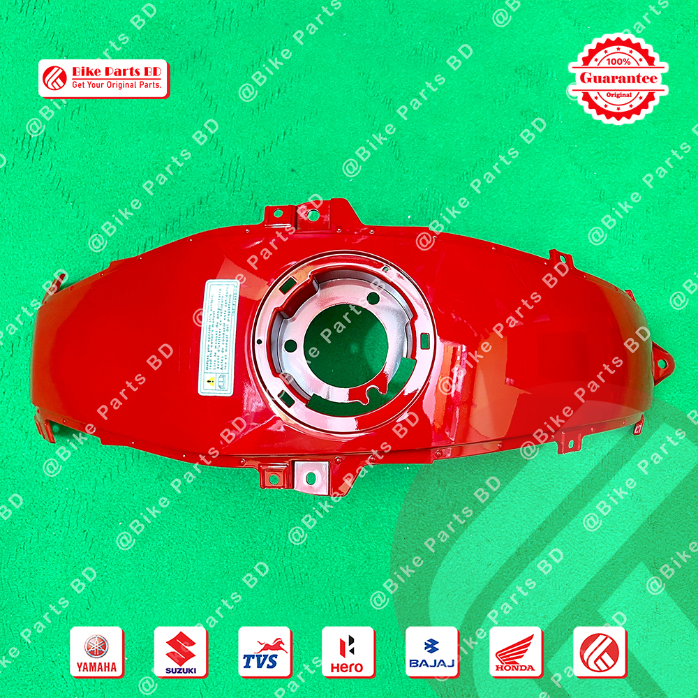 Cover Top (Red Colour) for Yamaha FZS V1 & FAZER V1 (White Colour) bike.