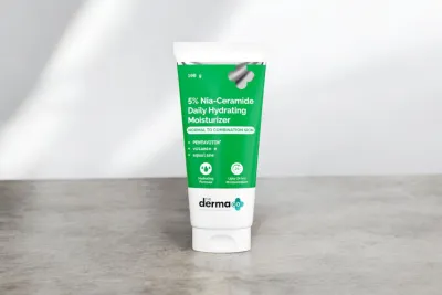 Derma Co 5% Nia-Ceramide Daily Hydrating Moisturizer 100g (Normal to Combination Skin)_img_0