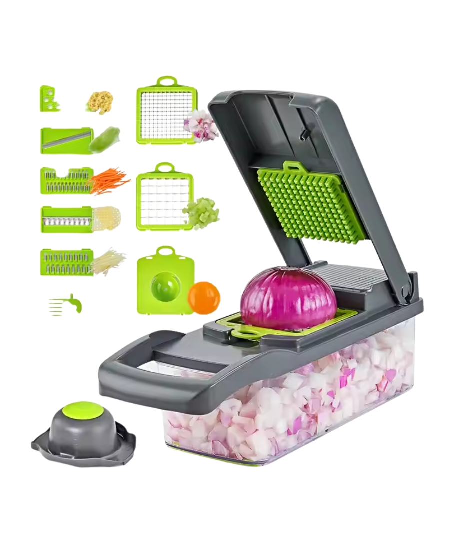 GearUP 14-in-1 Multifuction Vegetable and Fruits Cutting Slicer & Chopper_img_0