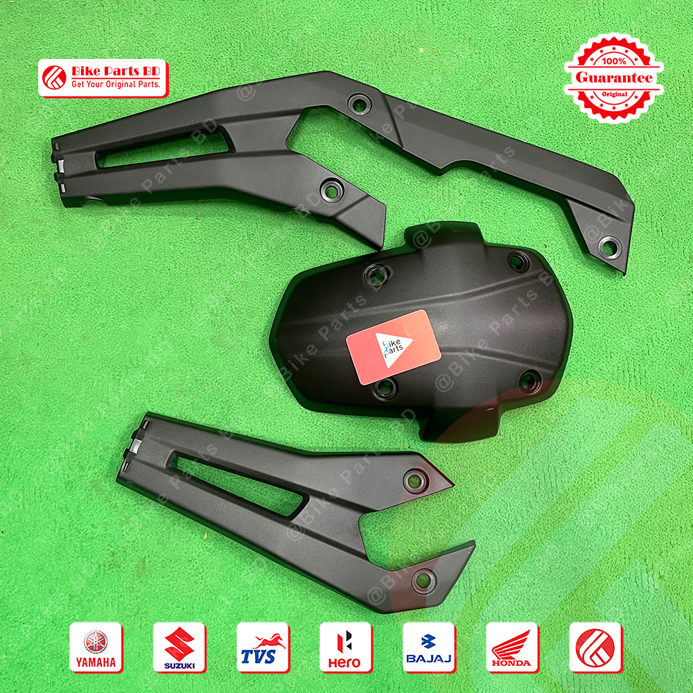 Tyre Guard Set for Yamaha FZX, FZS V3 & FZS V4 bike. thumbnail 2