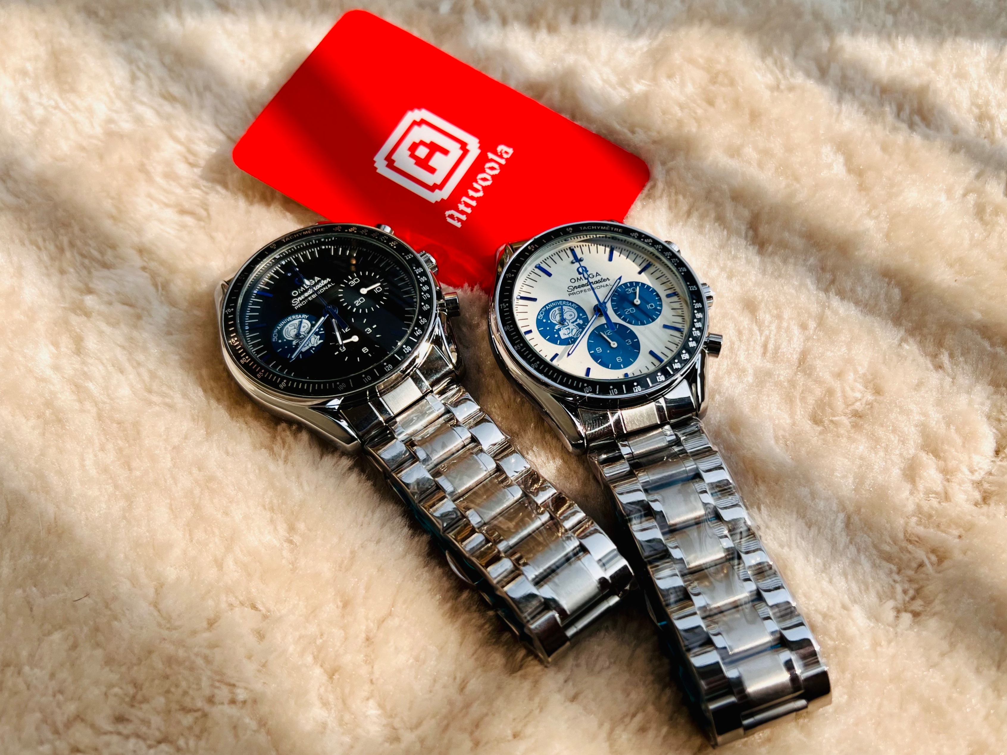 Omega Speed Master Moon Chain