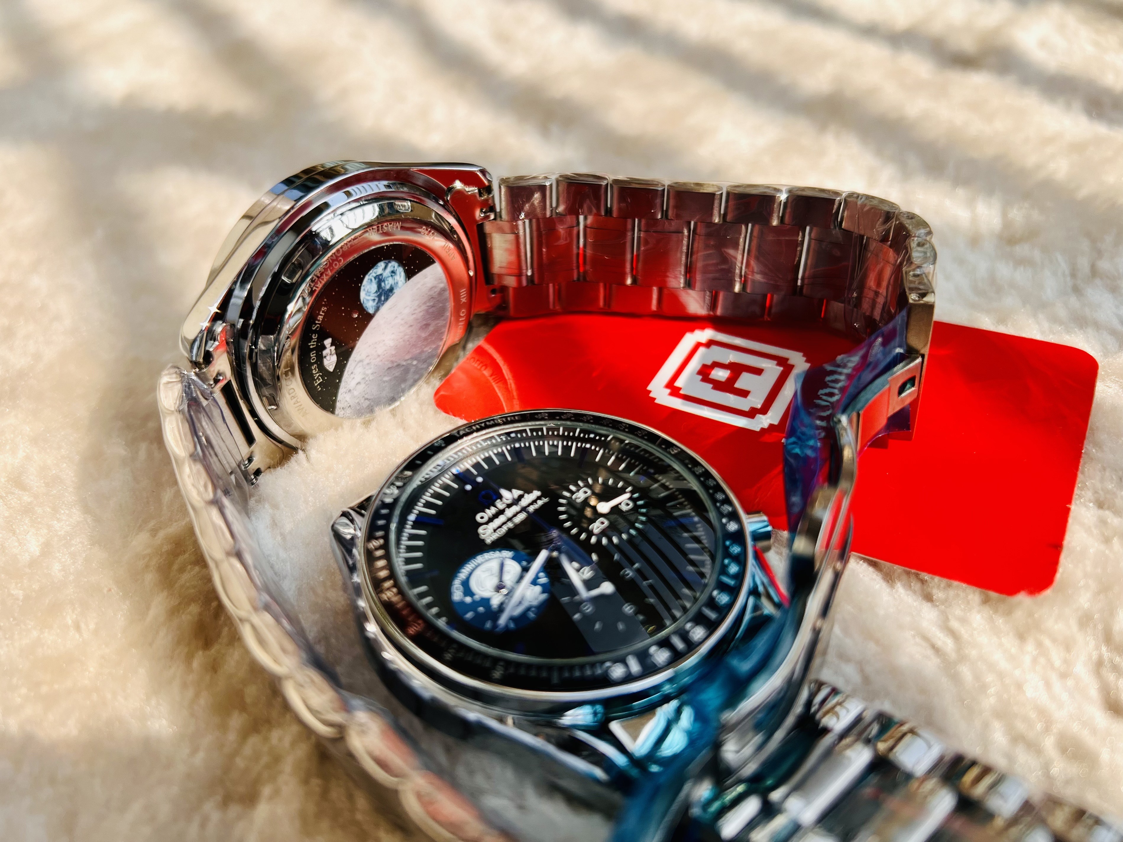 Omega Speed Master Moon Chain thumbnail 3