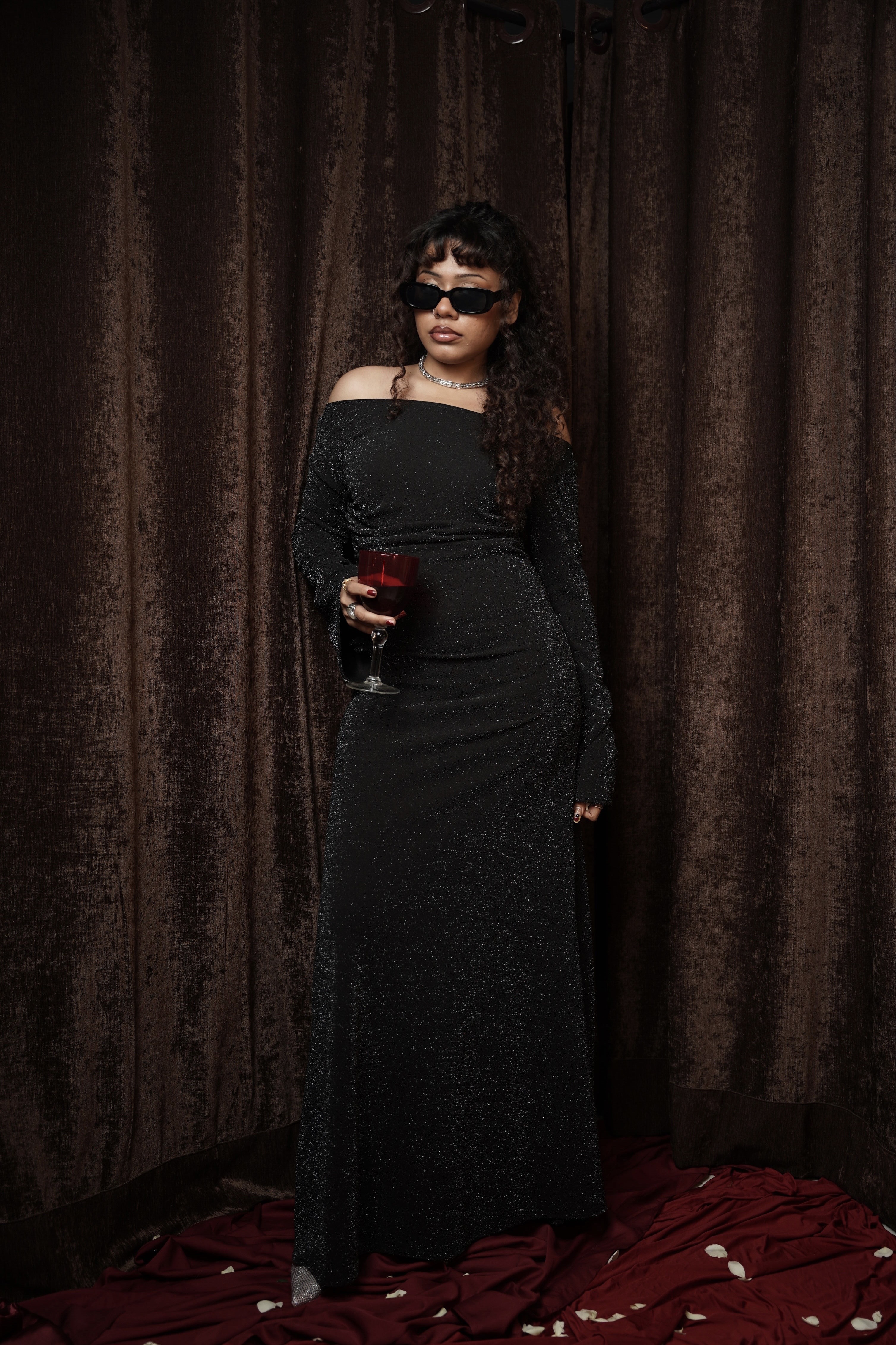 Moonlight Ruched Maxi Dress - Image 2