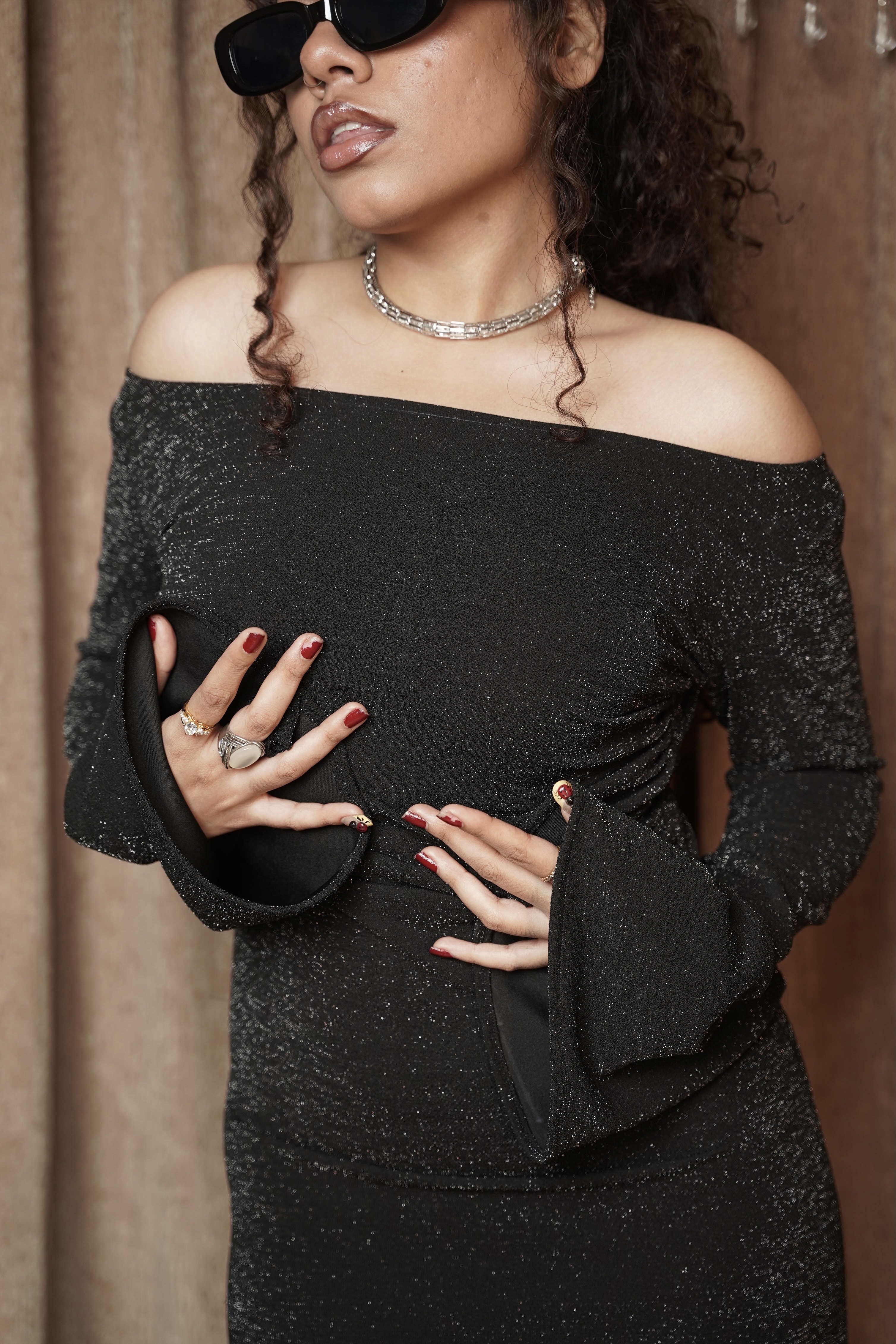 Moonlight Ruched Maxi Dress - Image 7