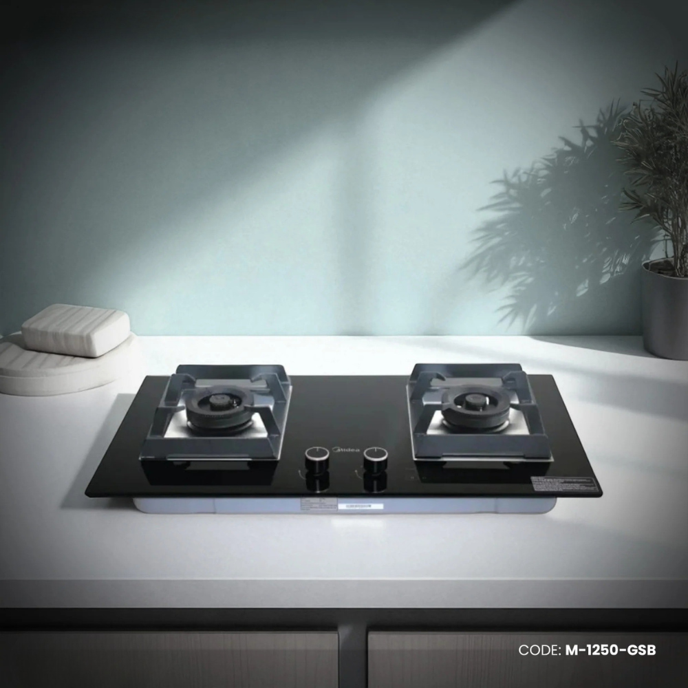 Midea Gas Burner 32" Q80-Pro (Black) M-1250-GSB
