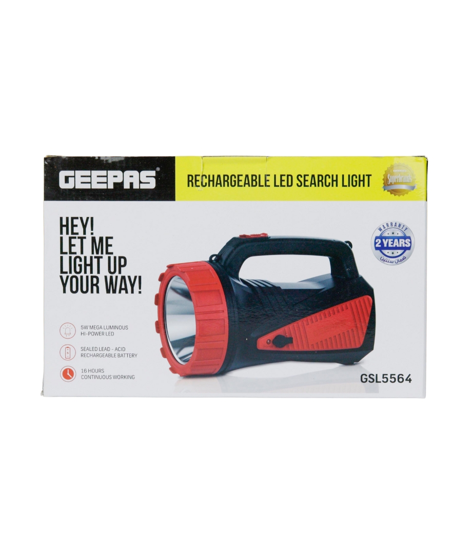 Geepas GSL5564 Rechargeable LED Search Light_img_2