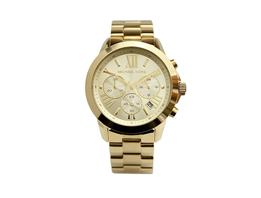 Michael Kors Runway Chronograph Gold Stainless Steel Watch – Model MK 5777 (W28)
