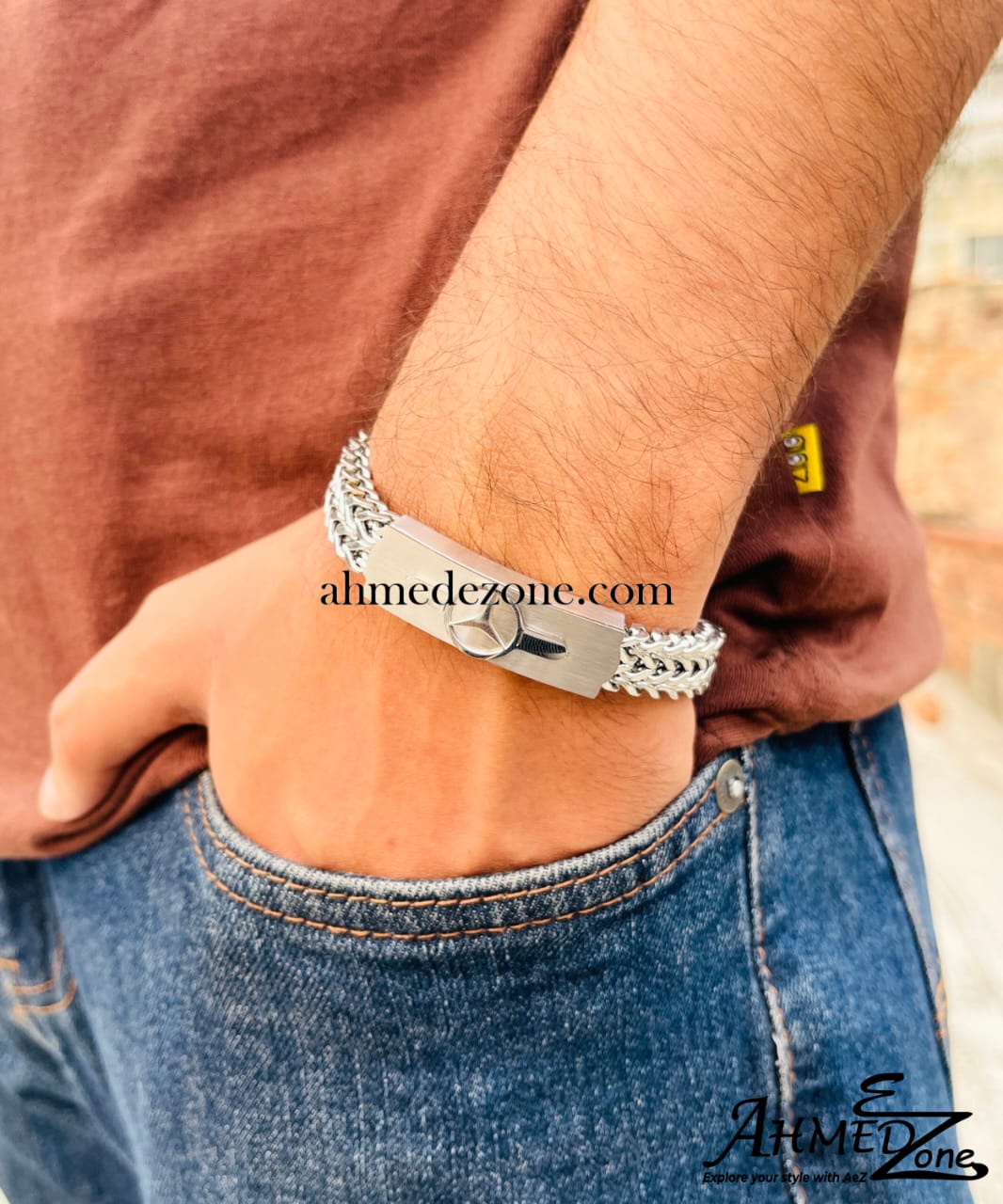 Men's Premium Bracelet Silver Edition